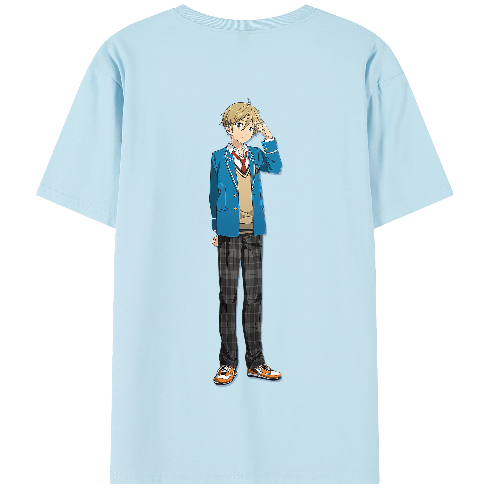 （画像用） あんさんぶるスターズ! Ensemble Stars 綿100％半袖Tシャツ（背面プリント）
